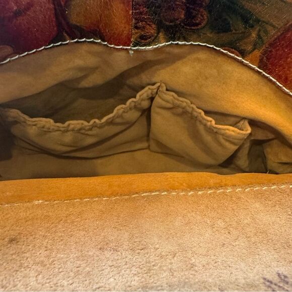 Patricia Nash Fruit/Grape Pattern Leather Bag - Picture 12 of 16